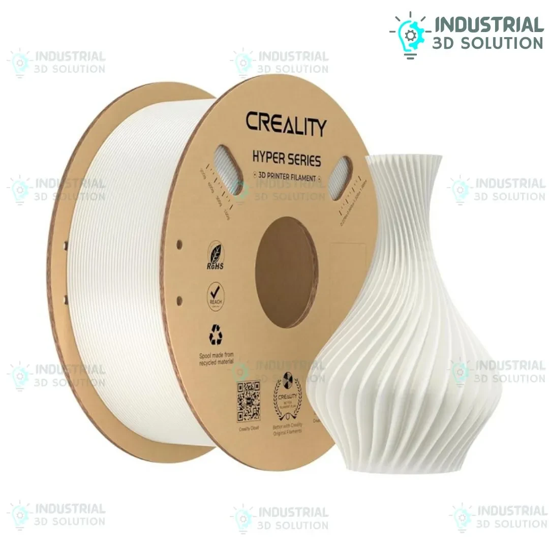 Hyper PLA White 3D Printer Filament 1.75mm – High-Speed Precision PLA