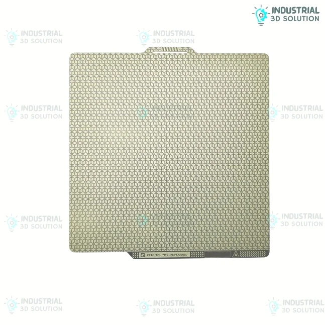 BeeLayers 257×257mm Honeycomb & Cubic Dual-Sided Build Plate for Bambu Lab X1 / P1 / A1 Series