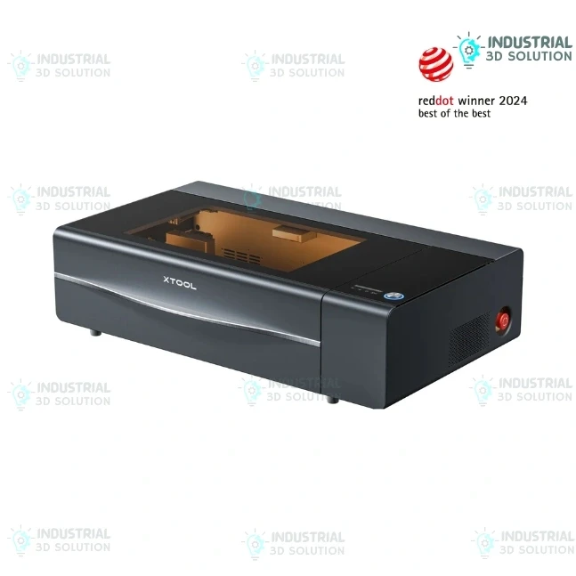 xTool P2S 55W Desktop CO2 Laser Cutter | Dual HD Camera, AutoPassthrough & 3D Curve Engraving