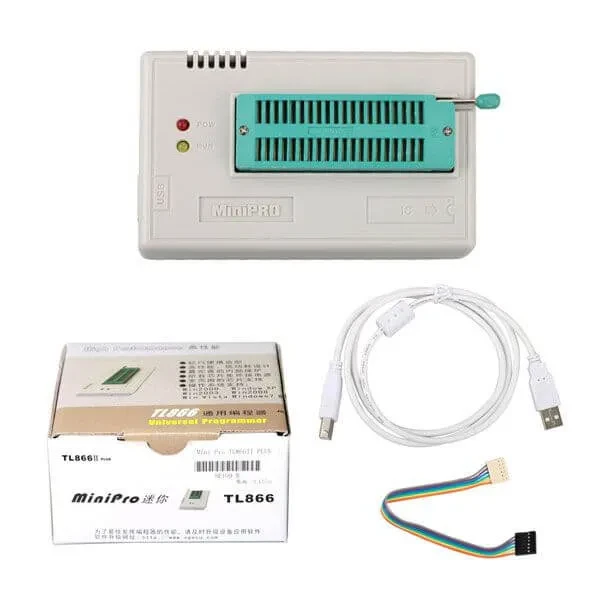 MiniPRO TL866A BIOS USB Universal Programmer Support 13000+ Chips With ICSP Interface