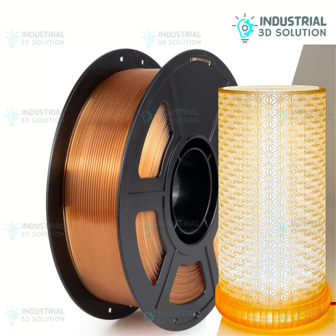 Beelayers PETG Translucent Brown 3D Printer Filament 1.75mm – Strong & Semi-Transparent PETG