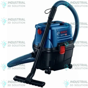 Bosch GAS 15 1100W Industrial Vacuum Cleaner | Professional Wet & Dry Dust Extraction Machine for Workshop & Construction Use
