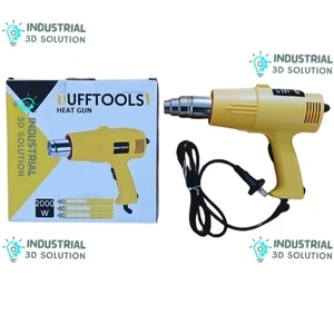 TUFFTOOLS 2000W Electric Heat Gun – Industrial Hot Air Blower for Paint Removal, Shrink Tubing & Crafts