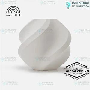 Bambu Lab PLA Matte Ivory White Filament 1.75mm – Premium 3D Printing Material for Smooth, Precise Prints