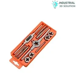 12Pcs Professional Tap And Die Set Harden Brand 610457
