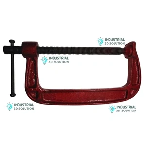 25" MS C Clamp for Wood & Metal – Professional Workshop Tool