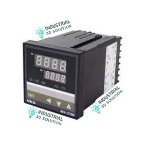 REX-C100FK02-MV*DA Digital Temperature Controller with Dual LED Display & Relay Output | High Precision PID Thermostat