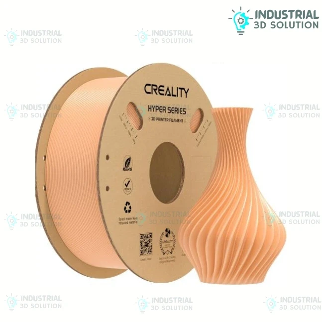 Creality Hyper PLA Peach Filament 1.75mm – High-Speed 3D Printer Filament 1kg Spool– ±0.02mm Accuracy