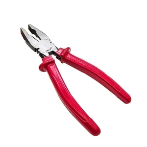 Multi-Crimp 8" (200mm) Heavy Duty Wire Crimping & Cutting Pliers – Professional Electrician Hand Tool