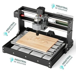 TwoTrees TTC3018 CNC Router Machine Compact 3-Axis Desktop Engraver & Cutter for Wood, Metal, Acrylic & PCB