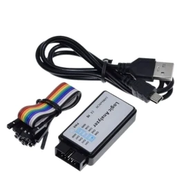 USB Logic Analyzer 24MHz 8-Channel Debug Tool – High-Speed 24M/s Signal Analyzer for ARM, FPGA, Saleae-Compatible