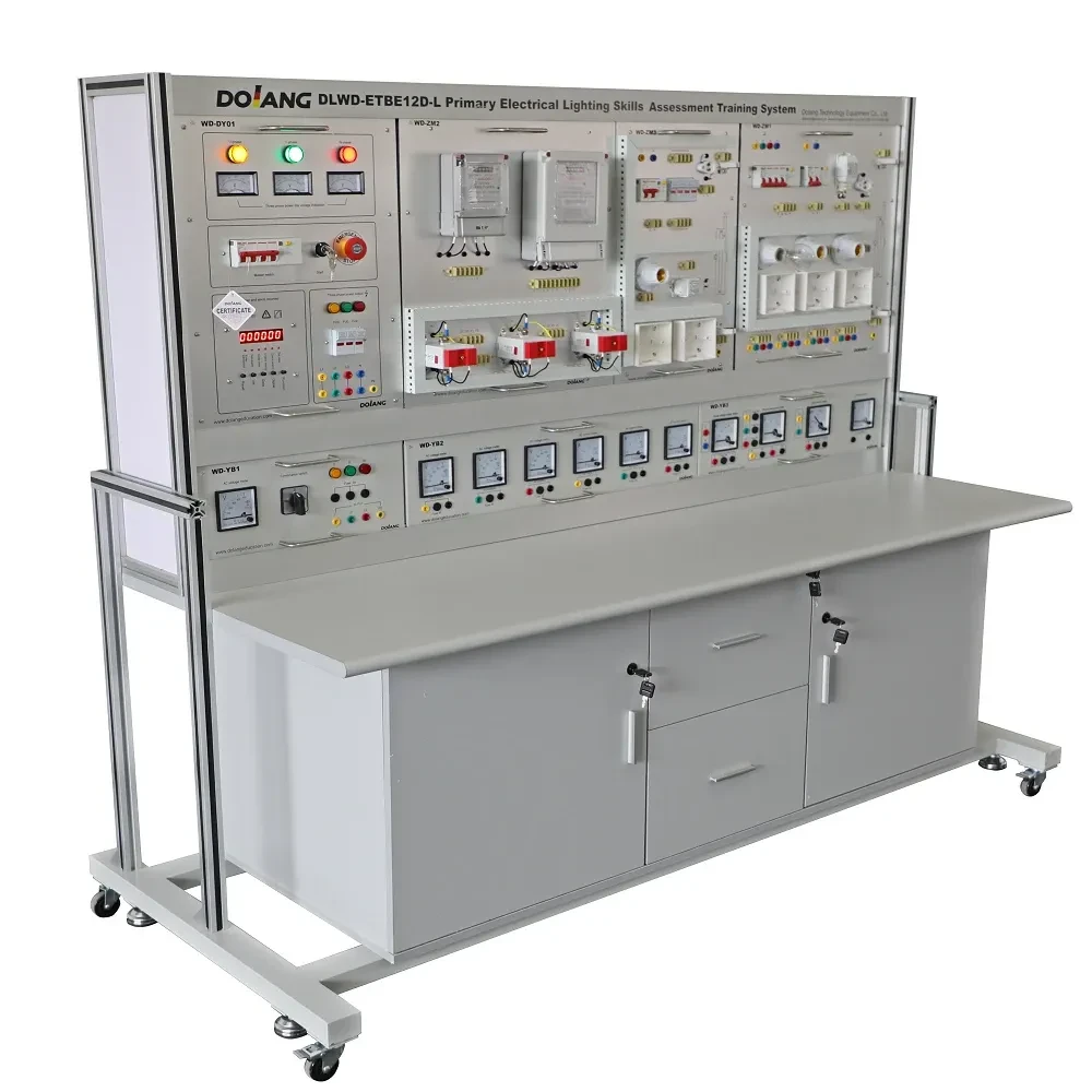 DLWD-ETBE12D-L Basic Electrical Lighting Skills Assessment Trainer