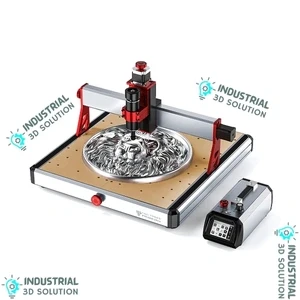 TwoTrees TTC450 Ultra CNC Router Machine Compact 3-Axis High-Precision Desktop CNC Engraver & Cutter for Wood, Metal, Acrylic & PCB