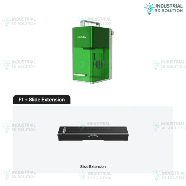 xTool F1 Portable Dual Laser Engraver 10W Diode Laser + 2W Infrared Laser with Slide Extension High-Speed Metal and Wood Laser Engraving Machine