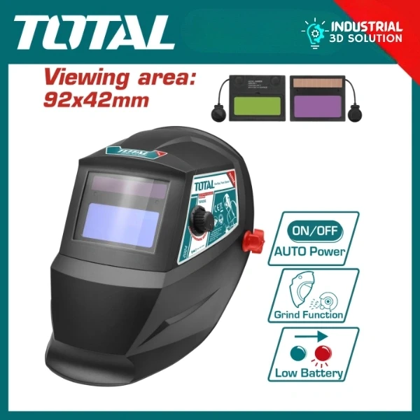Auto-darkening welding helmet (TOTAL-TSP9306)