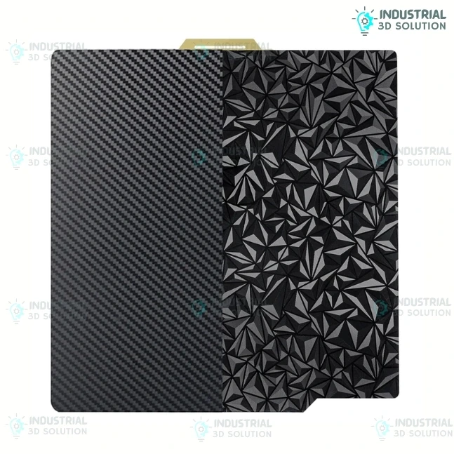 BeeLayers 355×355mm Dual-Sided Smooth PEO & Smooth PET Spring Steel Build Plate for Large Format 3D Printers