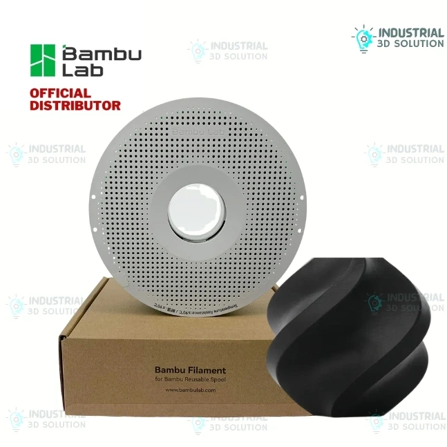 Bambu PETG HF High-Speed 3D Printing Filament 1.75mm Black (33102)