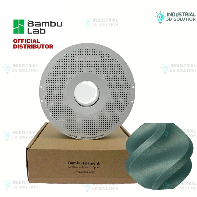 Bambu Lab PLA Galaxy Green 3D Printing Filament 1.75mm (13503)