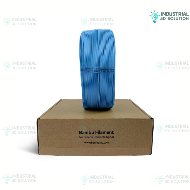 Bambu Lab PLA Matte Marine Blue 3D Printing Filament 1.75mm (11600)