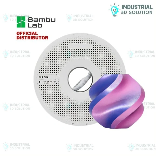 Bambu PLA Silk Neon City 3D Printer Filament 1.75mm – 1KG Spool