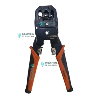 Harden RJ45 Network Cable Crimping Tool | 8P8C LAN Wire Crimper for Cat5, Cat6 & Ethernet Connector Termination