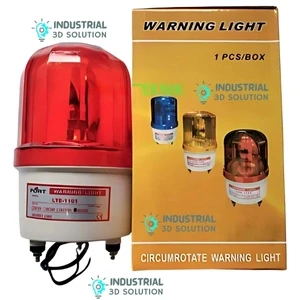 LED Signal Rotary Warning Light AC220V Industrial Emergency Alarm & Safety Flashing Light