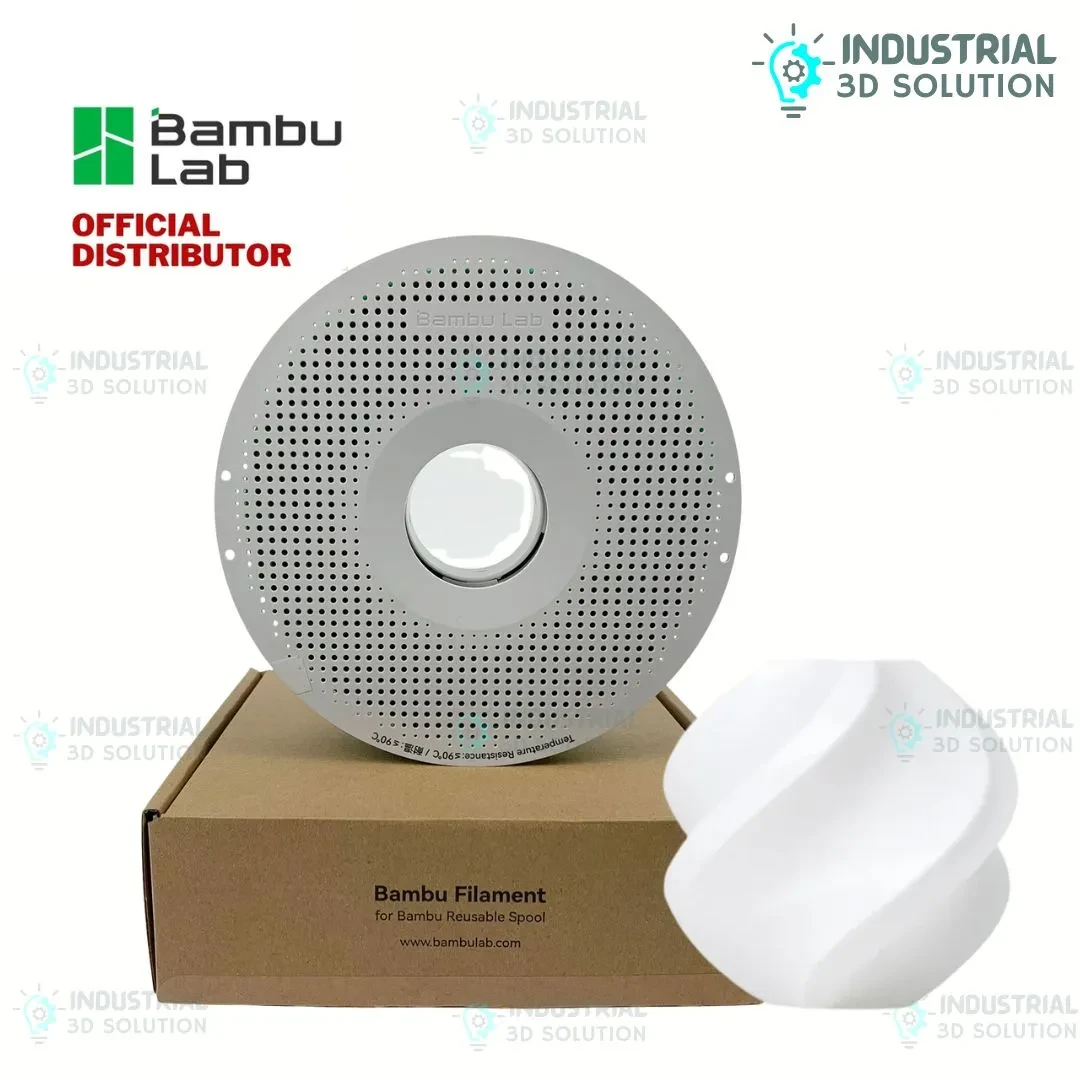 Bambu Lab TPU 95A HF White – 1.75mm 3D Printing Filament