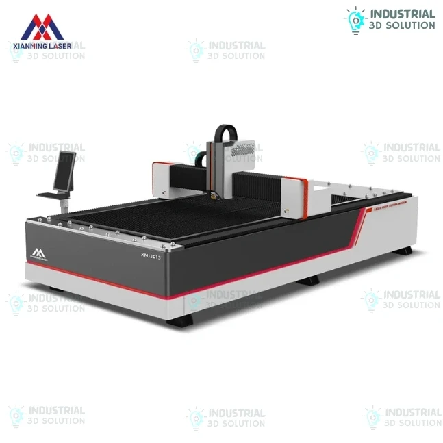 XM 3015 Fiber Laser Cutting Machine 3000×1500mm | Industrial Sheet Metal CNC Laser Cutter with Raytools Head & CypCut System