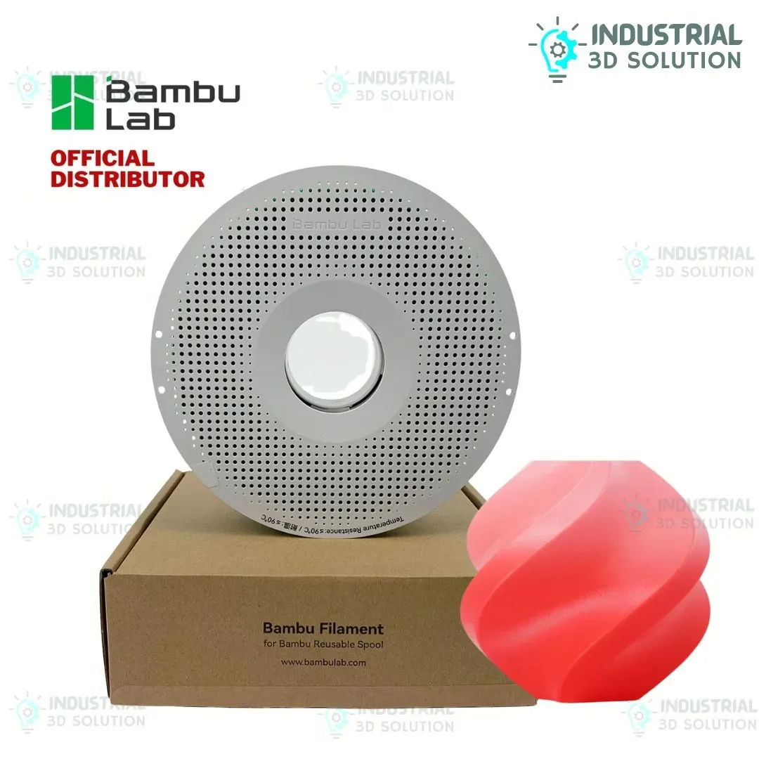 Bambu TPU 90A Flexible 3D Printing Filament – Blaze (51901), 1.75mm