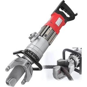 Electric Hydraulic Rebar Bender (RebarFlex 130X) – Fast 0°–130°, 5s Speed Bending for 16–25mm Steel Bars (110V, 850W–1150W)