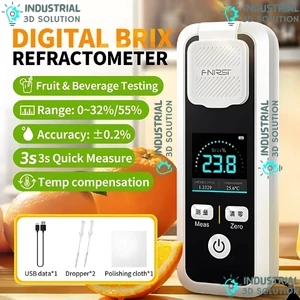 FNIRSI JBM-20 Digital Brix Refractometer – Professional High-Precision Sugar Content Tester for Fruits, Beverages & Industrial Solutions