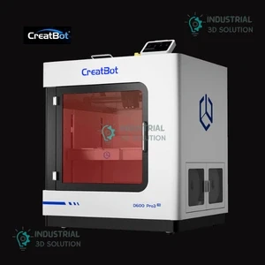 CreatBot D600 Pro 3 HS Industrial 3D Printer with 600mm Build Volume and 420°C High-Temperature Nozzles.