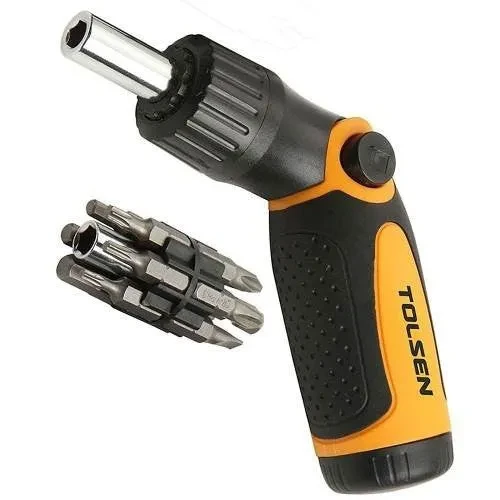 Tolsen Ratchet Screwdriver Set 14 In 1
