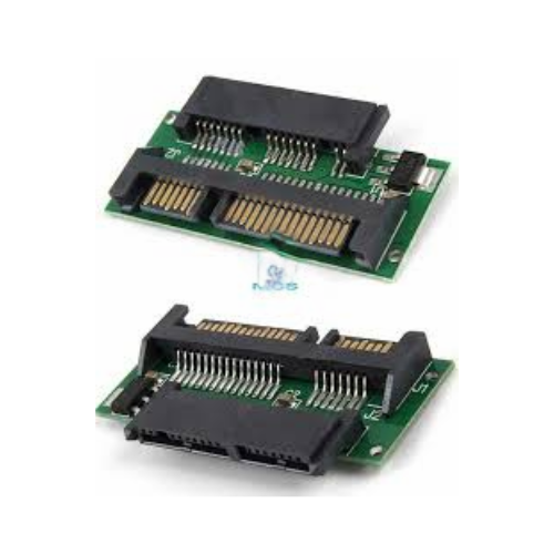 Converter Adapter Micro SATA Female 7+9pin to SATA Male 7+15pin
