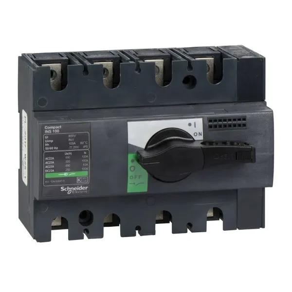 125A, 4P, IP40 Switch Disconnector - Schneider