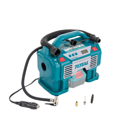 TOTAL Digital Auto Air Compressor 2OV (with battery & charger) TACLI2002