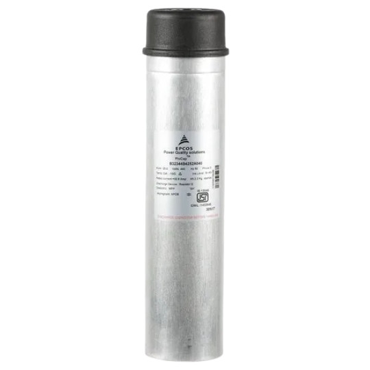 EPCOS Make Power Factor Correction Capacitor 25 KVAr / 440V 50Hz Cylindrical For Industrial