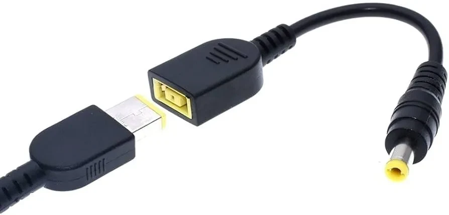 Lenovo Big Square (USB Type) Universal DC Power Supply Adapter Connector Converter