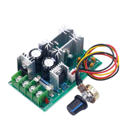 PWM DC Motor Speed Controller Switch DC 20A Current Voltage Regulator 10-60V PWM High Power Drive Module 60A 12V 24V 36V 48V