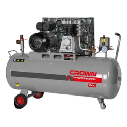 CROWN 50L Air Compressor 50L 2HP/1.5kW 135L/min CT36029 - Kings Trading