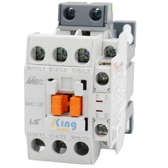 LS Magnetic Contactor GMC-18, AC 220V, 18A 1No/1NC Auxiliary