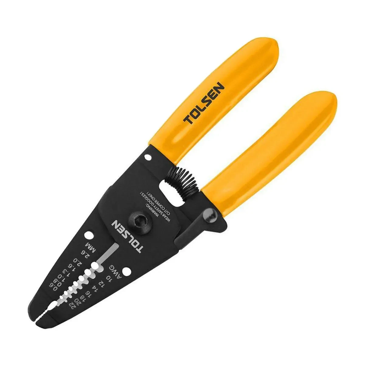 Tolsen Stripper with Grip & Cutter Tolsen 7in1 (6")