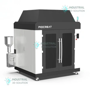 PioCreat G12 Pellet 3D Printer with Large 1200mm Build Volume and High Flow Granule Extrusion System