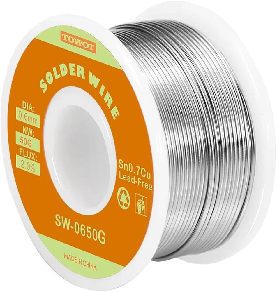 Xinhongxin XHX MT-63 High-Purity Solder Wire Tin Lead / Rang – 0.8mm / 0.1mm