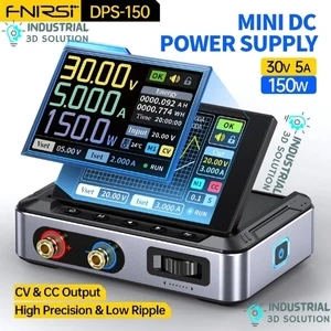 FNIRSI DPS-150 Mini DC Adjustable CNC Programmable Regulated Switching Power Supply – High-Precision Digital Voltage & Current Control for Electronics, CNC, and DIY Projects
